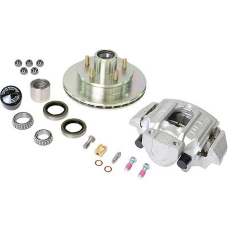 ZINC+ HUB, VENTILATED ROTOR AND CALIPER KIT (UFP) – K7180605