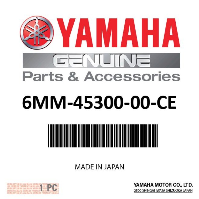 Yamaha – Lower unit assy – 6MM-45300-00-CE