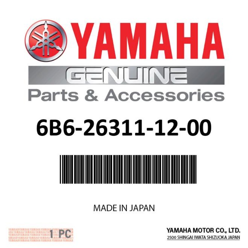 Yamaha – Cable, Throttle 1 – 6B6-26311-12-00