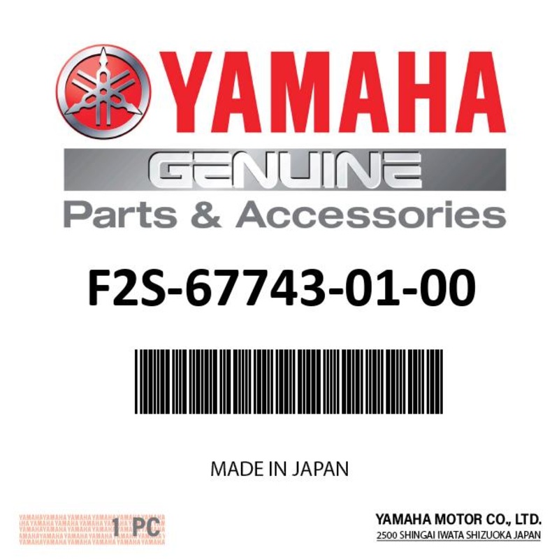 Yamaha – Belt, Tank 1 – F2S-67743-01-00