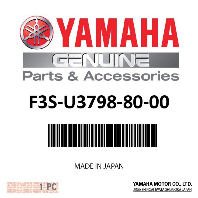 Yamaha – Back Rest, 4 – F3S-U3798-80-00