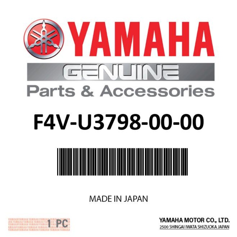 Yamaha – Back Rest, 4 – F4V-U3798-00-00