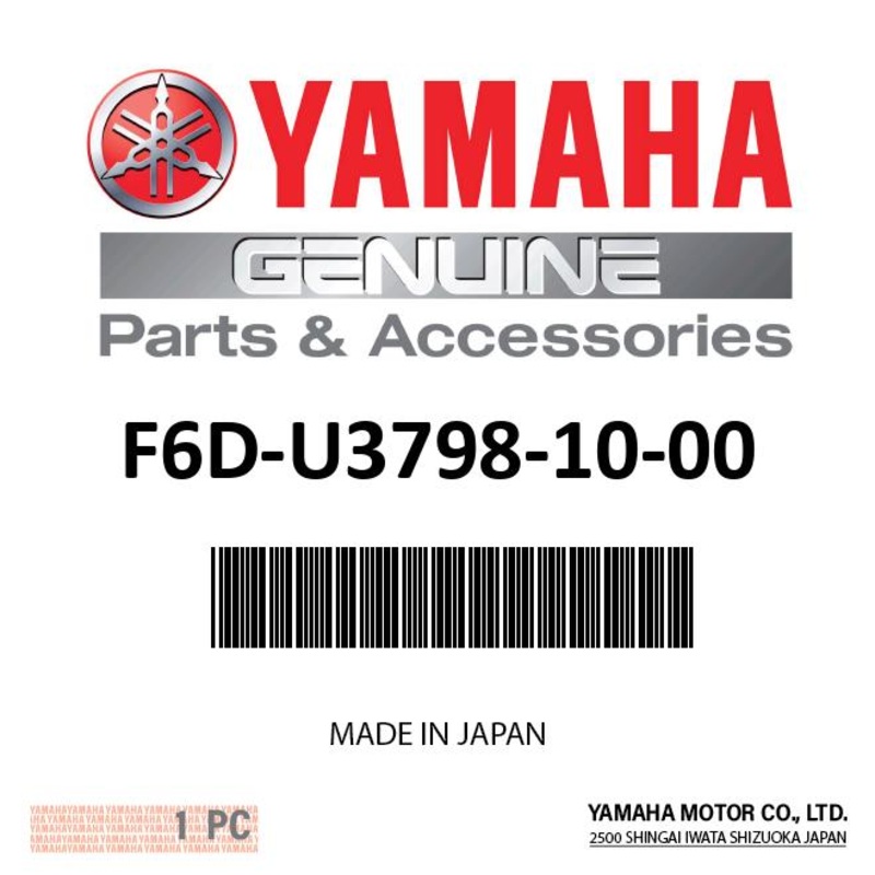Yamaha – Back Rest 4 – F6D-U3798-10-00