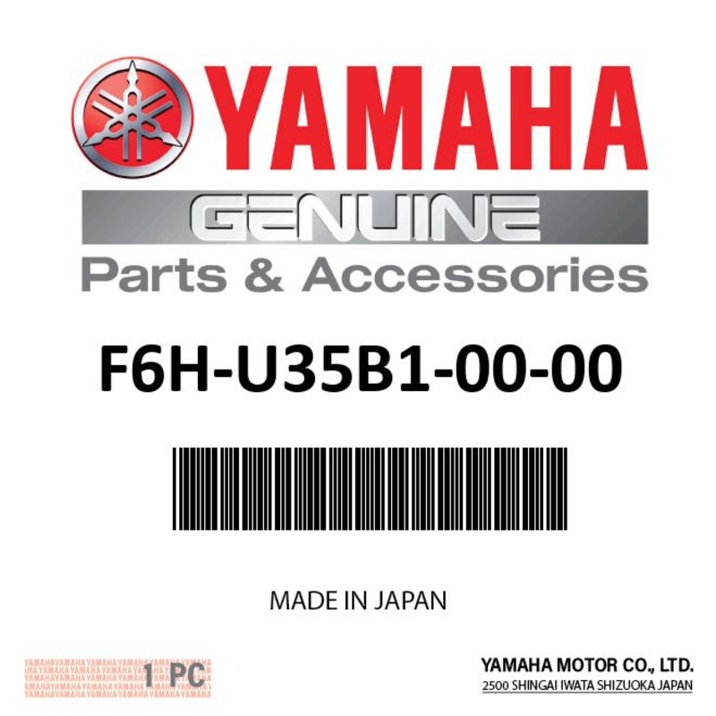 Yamaha – Backrest Front, Po – F6H-U35B1-00-00