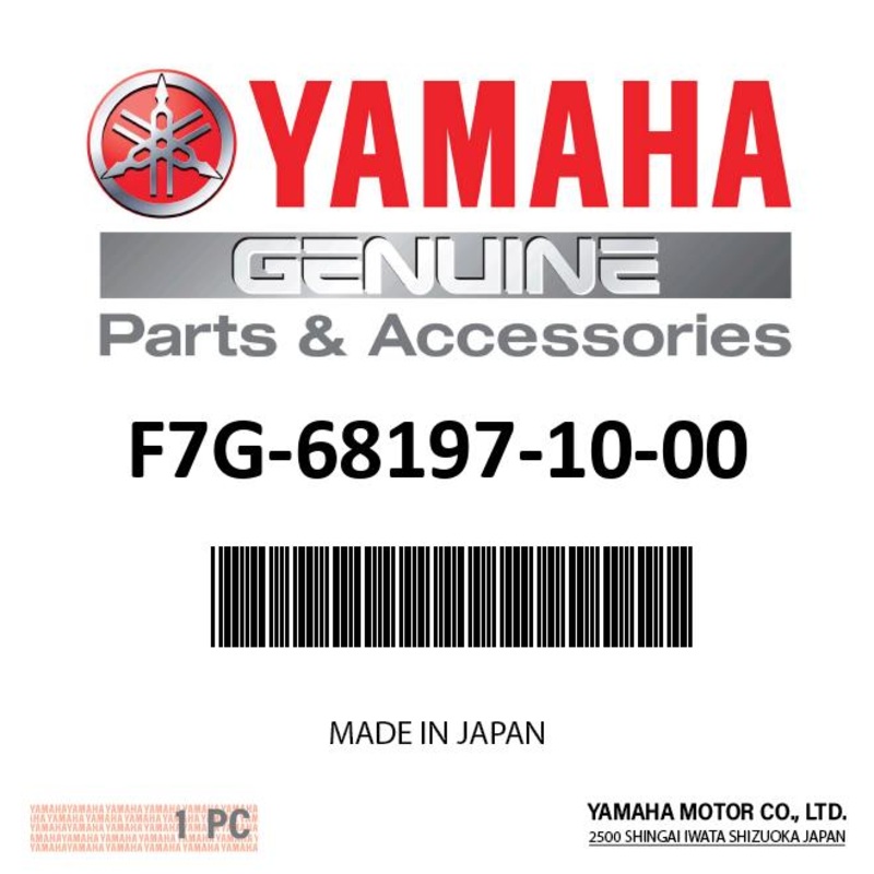 Yamaha – Control Unit – F7G-68197-10-00