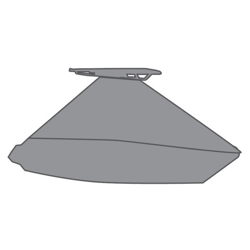 Yamaha Boat T-Top Mooring Cover –  220 FSH 222 FSH SPT – Black – 2023 – MAR-20FSH-MC-23