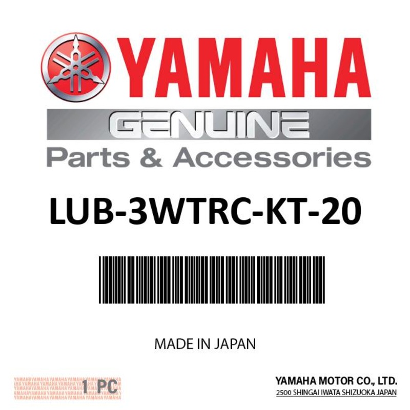 Yamaha – Watercraft Iii Oil Change Kit – LUB-3WTRC-KT-20