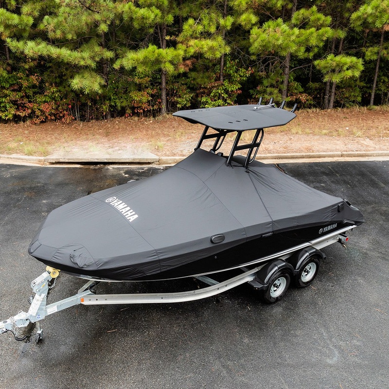 Yamaha Boat T-Top Mooring Cover – 190 FSH Sport – Black (T-Top) -2016-2018 – MAR-FSH19-TT-16