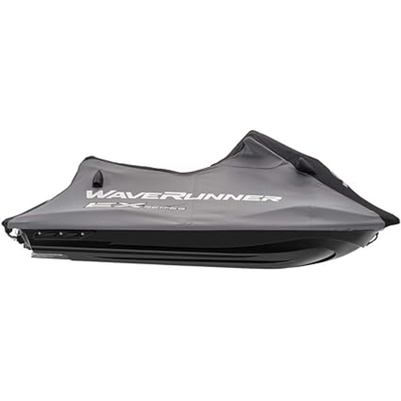 Yamaha Waverunner Covers – EX Deluxe Sport EXR – Black-Charcoal – 2017-Current – MWV-CVREX-DL-19