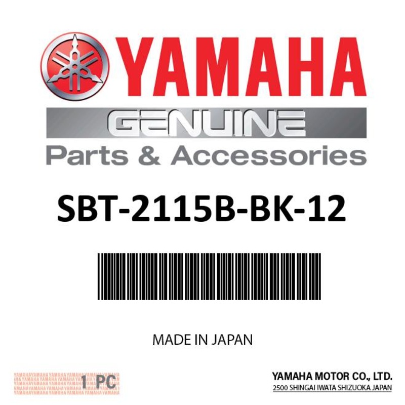 Yamaha – 1/4In. X 4′ Anchor Chain Blk – SBT-2115B-BK-12