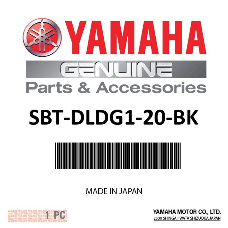 Yamaha – 20′ Generic Dockline/Black – SBT-DLDG1-20-BK