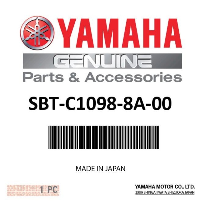 Yamaha – Trail Mate Storage Case – SBT-C1098-8A-00