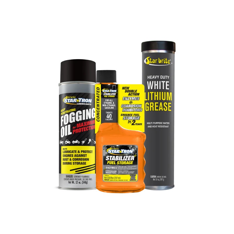 Outboard Winterizing Kit|8 oz.|16 oz.|12 oz. Spray|14 oz.|14 oz. + Dielectric Grease (Optional)
