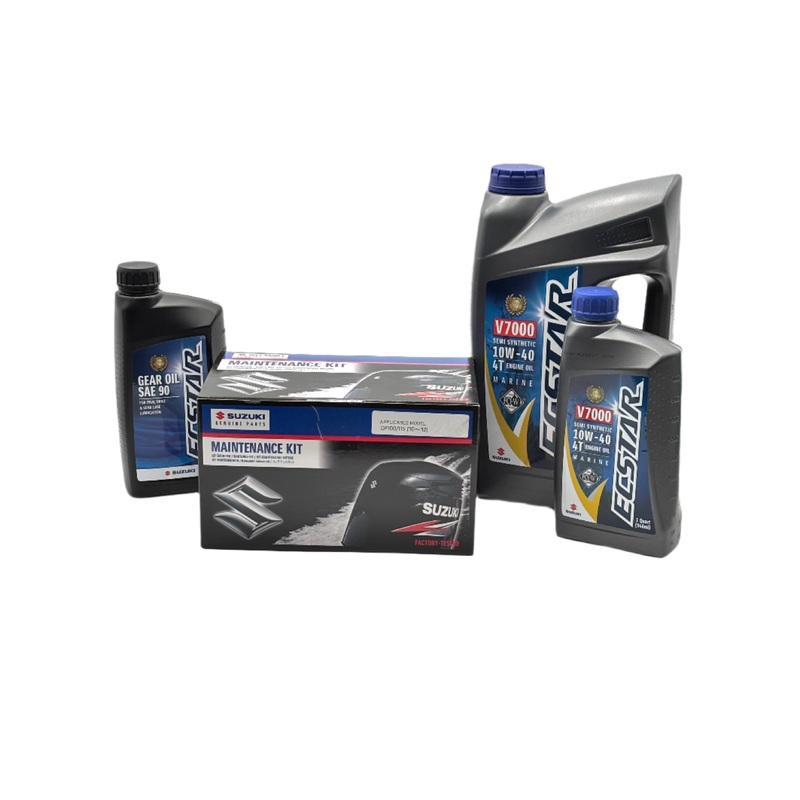 Suzuki DF115 Service Kit – 10W40 Ecstar Oil – 2010-2012
