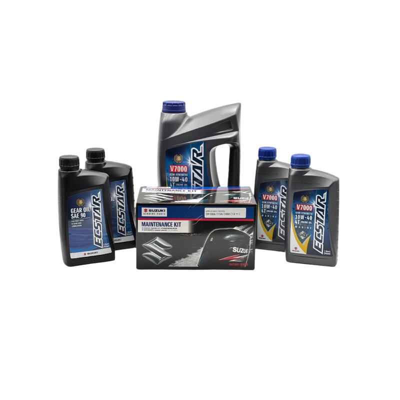 Suzuki DF115A Service Kit – 10W40 Ecstar Oil – 2013-Current