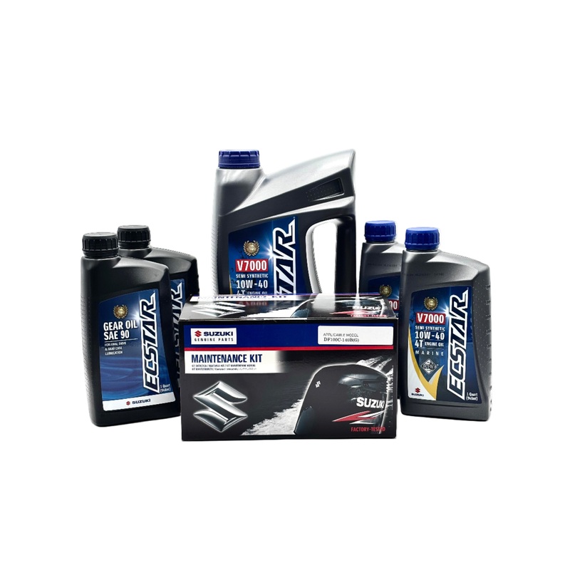 Suzuki DF140B/G Service Kit – 10W40 Ecstar Oil – 2020-Current