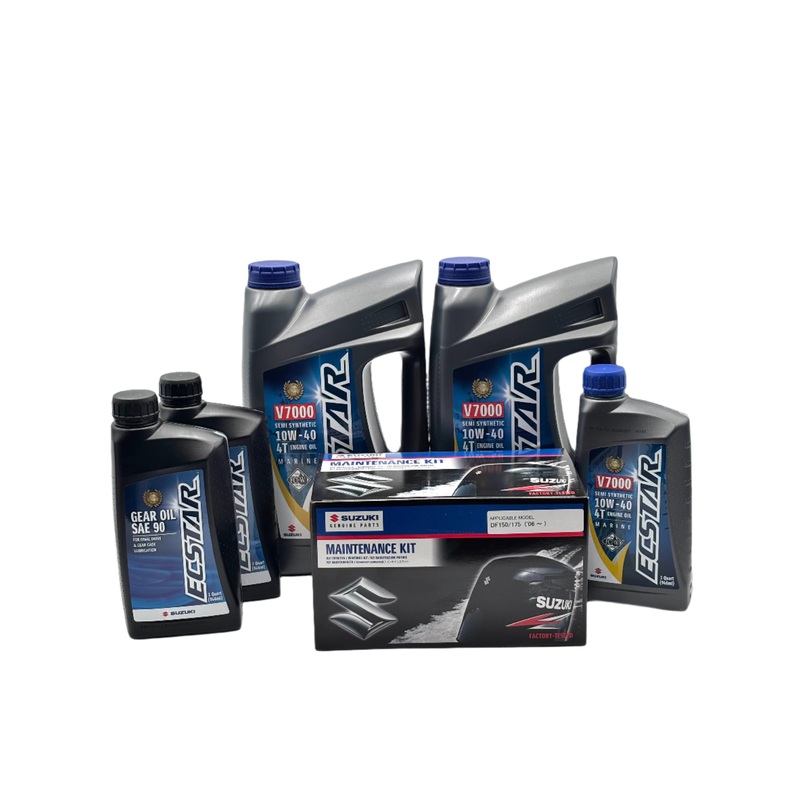 Suzuki DF175 Service Kit – 10W40 Ecstar Oil – 2006-Current