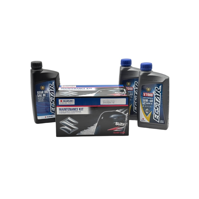 Suzuki DF30 Service Kit – 10W40 Ecstar Oil – 2001-2010